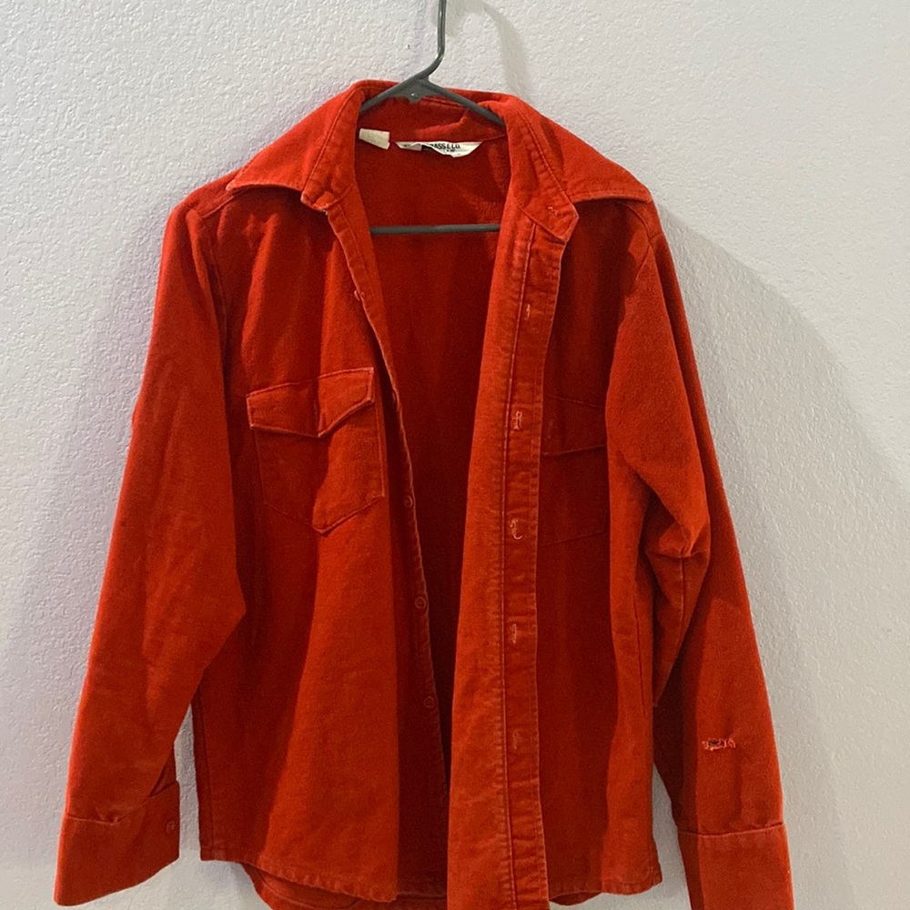 Vintage flannel, G.H. Bass & Co. Worn, loved and still amazing.